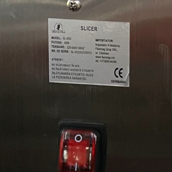 Feliator de fructe si legume electric Demetra SL-05S