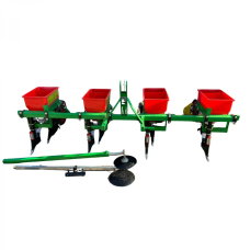 Сеялка на 4 ряда для минитрактора с маркером