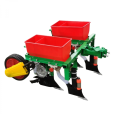 Сеялка 2-рядная для мотоблока с удобрений