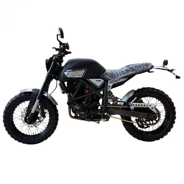 Motocicletă Fuego Scrambler 300 Black