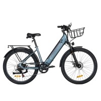 Электрический велосипед Crosser E-City 26*2.10 500W Shimano 7S Green