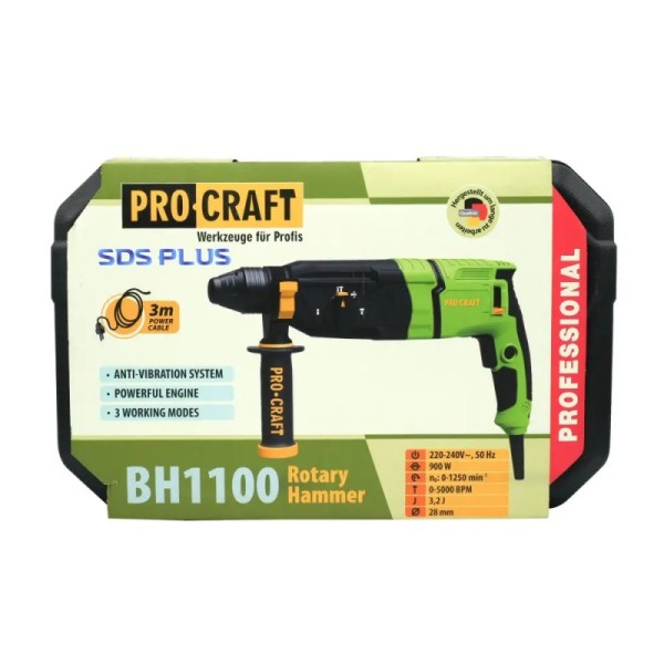 Ciocan rotopercutor Procraft BH1100 Ciocan rotopercutor Procraft BH1100