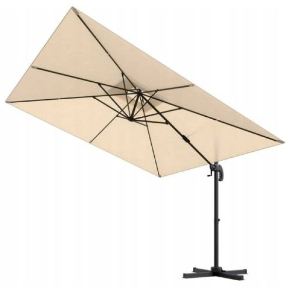 Umbrelă de grădină Roma 420 cm, rotație 360