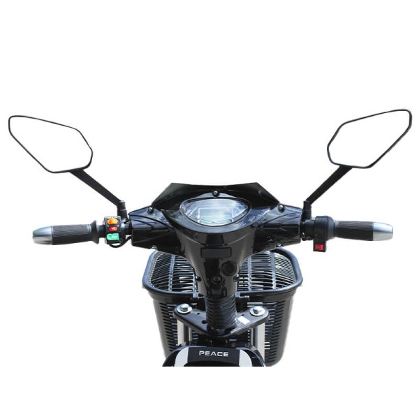 Bicicletă electrică TTG Modern EB-001 800W, neagră