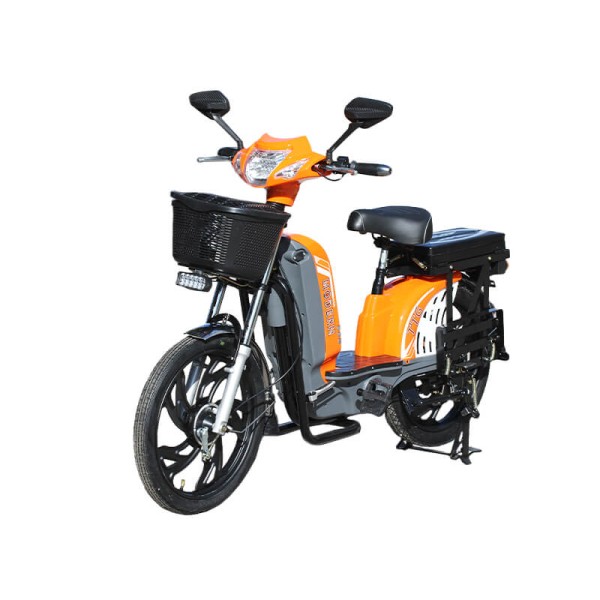 Bicicletă electrică TTG Modern EB-003 800W, portocalie