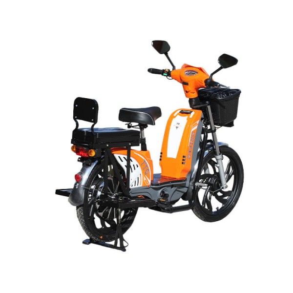 Bicicletă electrică TTG Modern EB-003 800W, portocalie Bicicletă electrică TTG Modern EB-003 800W, portocalie