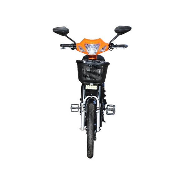 Bicicletă electrică TTG Modern EB-003 800W, portocalie Bicicletă electrică TTG Modern EB-003 800W, portocalie
