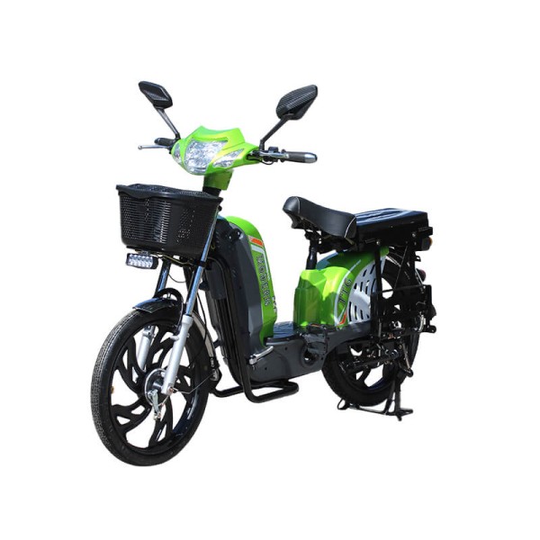 Bicicletă electrică TTG Modern EB-004 800W, verde