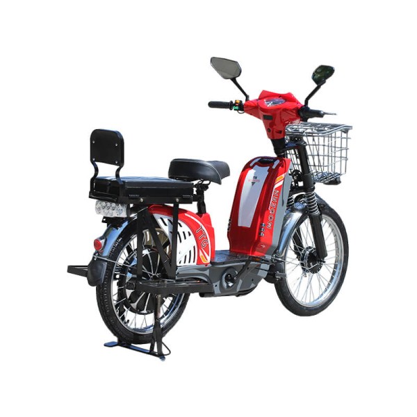 Bicicletă electrică TTG Modern EB-006 500W, roșie