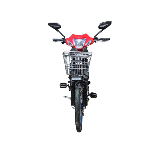 Bicicletă electrică TTG Modern EB-006 500W, roșie