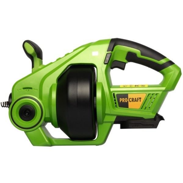 Mașină pe acumulator Procraft PCD20 pentru curățarea țevilor (fara acumulator și încărcător)