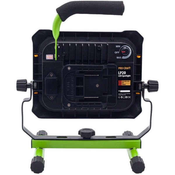 Lanternă cu acumulator Procraft LP20 (fara acumulator și încărcător)