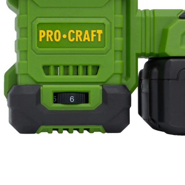 Ciocan rotopercutor pe acumulator Procraft PHA30 (1 acumulator și încărcător)