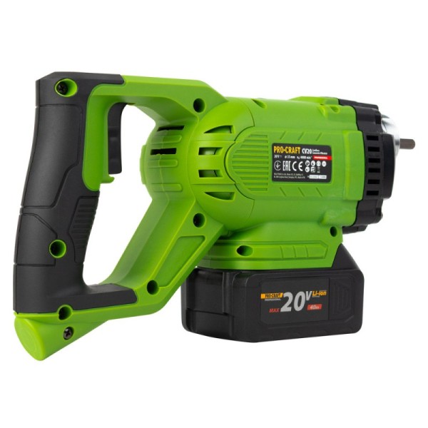 Vibrator de beton fără fir Procraft CV20 (futun de 1,5 m) (fără baterie și incarcator)