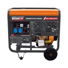 Дизельный генератор TechnoWorker 10KW-ATS