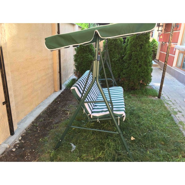 Кресло-качалка Mykonos green 172x110x155