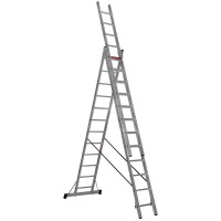 Трехсекционная лестница (3x12ст) TS205