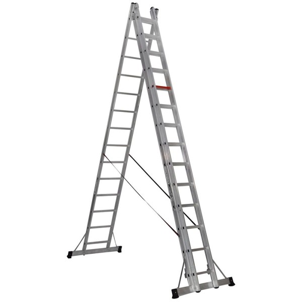 Трехсекционная лестница (3x14ст) TS220