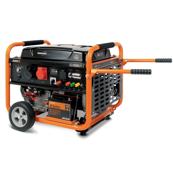 Generator de curent Daewoo GDA 9500DPE-3 (mod dublu 380 / 220V)