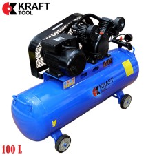Compresor 2200W 8 Bar KT100L2C KraftTool