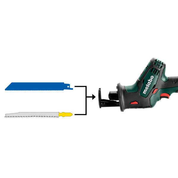 Аккумуляторный сабельная пила Metabo SSE 18 LTX BL