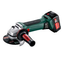 Polizor unghiular pe accumulator Metabo W 18 LTX 2x4 Ah 125 Quick