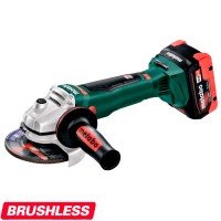 Аккумуляторная угловая шлифмашина Metabo W 18 LTX BL 2x5.5 Ah 125 Quick