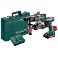 Аккумуляторный набор инструментов Metabo Combo Set 2.3.2, 18V