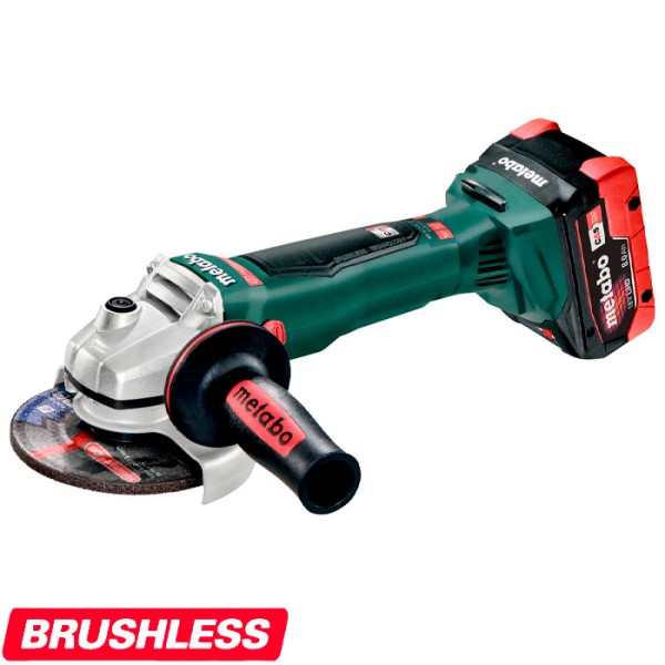 Аккумуляторная угловая шлифмашина Metabo WB 18 LTX BL 125 Quick