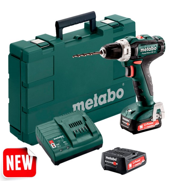 Аккумуляторный шуруповерт Metabo PowerMaxx BS 12