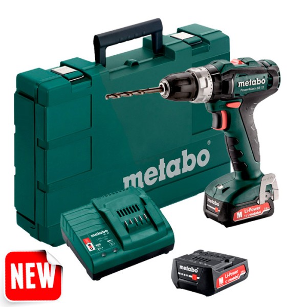 Аккумуляторный шуруповерт Metabo PowerMaxx SB12