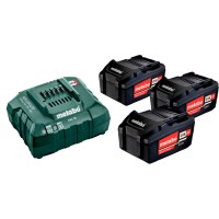 Базовый комплект аккумуляторов Metabo 3 x 4.0 Аh