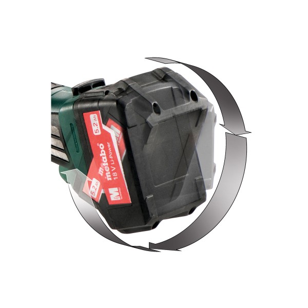 Аккумуляторная болгарка Metabo W 18 LTX 125