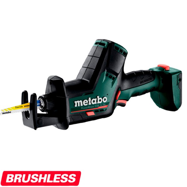 Аккумуляторная бесщеточная сабельная пила Metabo SSE 12 BL