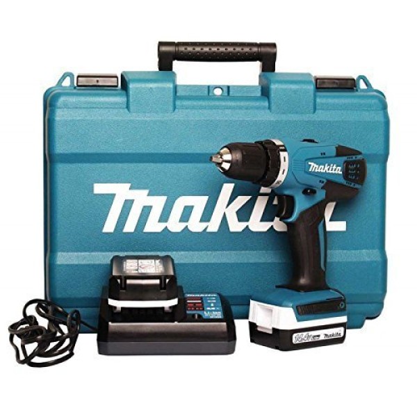 Аккумуляторная дрель-шуруповерт Makita DF347DWE