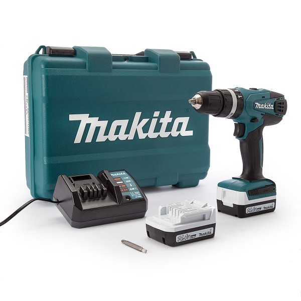 Аккумуляторная дрель-шуруповерт Makita HP 347 DWE