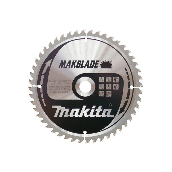 Пильный диск по дереву Makita B-08953