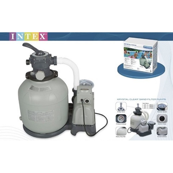 Intex 26646 (Poma cu nisip pentru filtrarea apei 6 mc/h)