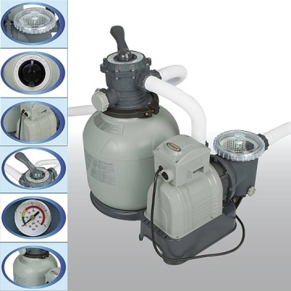 Intex 26648 Poma cu nisip pentru filtrarea apei (8 mc/h)