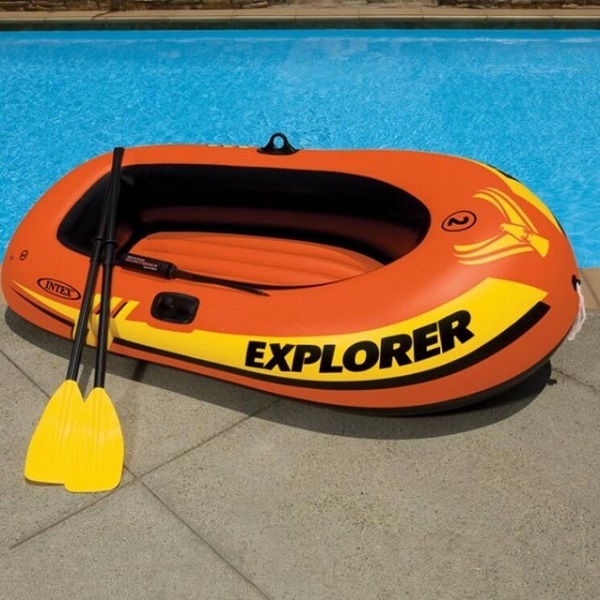 Надувная лодка Intex 58331 Explorer-200 Set (185х94х41 см)