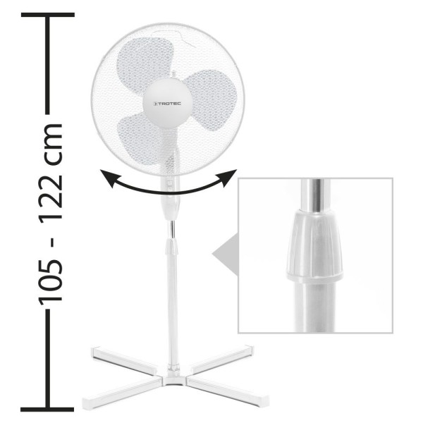 Ventilator cu picior Trotec TVE 15 S