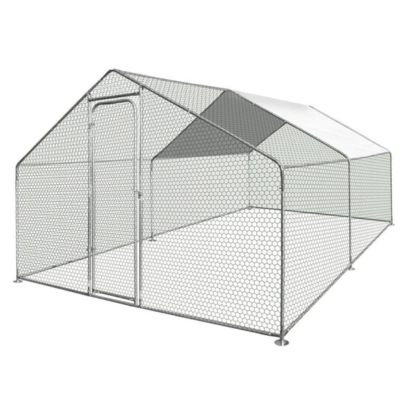 Cotet (tarc) pasari 3x4x1:95m otel galvanizat Micul Fermier