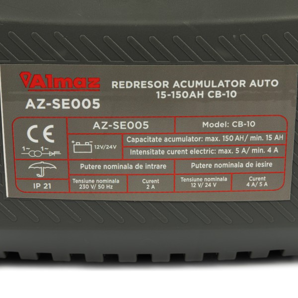 Выпрямитель для аккумулятора Almaz 30- 150Ah CB-10
