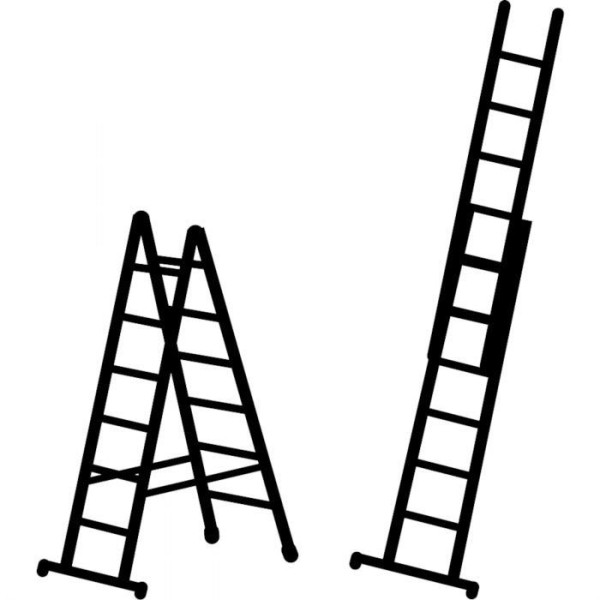 Двухсекционная лестница (2х12ст) Z100 49752