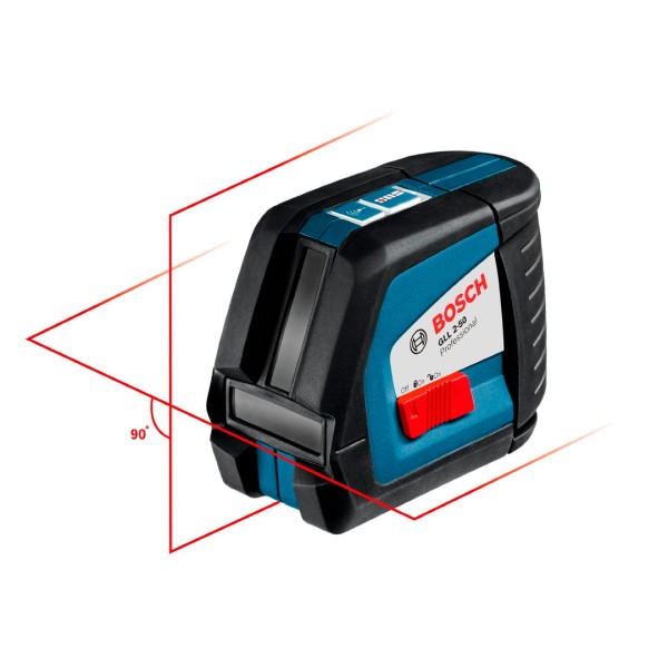 Лазерный уровень Bosch GLL 2-50 + BS150 красный 50 м
