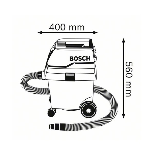 Пылесос Bosch GAS 25 L SFC 1200 Вт