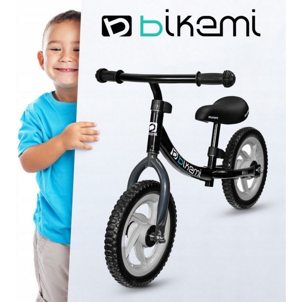 Bicicleta fara pedale| pentru copii Jumi (negru)
