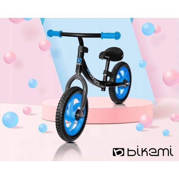 Bicicleta fara pedale| pentru copii Jumi Sport (albastru/negru)