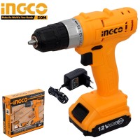 Masina de gaurit-insurubat cu acumulator, Ingco CDLI1211 Li-Ion 12V/1.5A