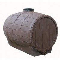 Butoi din plastic tip lemn 200L